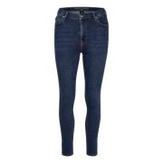 Højtaljede Slim Fit Jeans