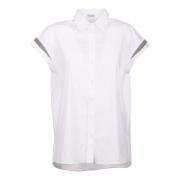 Hvid Skjorte med Kæder