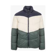 Tricolor Højhalset Anorak