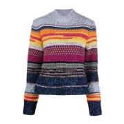 Blå Cashmere Turtleneck Sweater