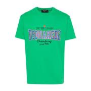 Smaragdgrøn College League T-shirt