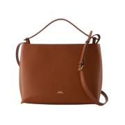 Hasselbrun Bomuld Crossbody Taske