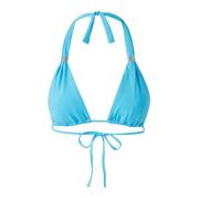 Aqua Halterneck Bikini Top
