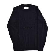 Fint Bomuldssweater - Klassisk Pasform