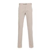 Slim-Fit Beige Bukser