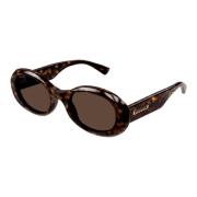 Brun/Havana solbriller, alsidige og stilfulde