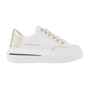 Lancaster Hvide Guld Sneakers