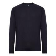 Cotton, Silk og Cashmere Crew Neck Jumper