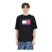 Sort Skate Flag Tee