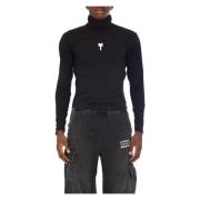 Lycra Turtleneck Langærmet Tee