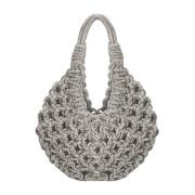 Håndlavet Diamond Hobo Taske