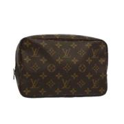 Pre-owned Coated canvas louis-vuitton-tasker