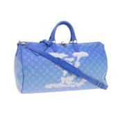 Pre-owned Canvas louis-vuitton-tasker