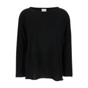 Sort Boatneck Sweater 1/1