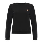 Sweatshirt med logo