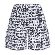 Shorts med logo