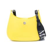 Gummy Crossbody Taske med Logo Strop