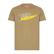 T-DIEGOR-K75 T-shirt med tryk