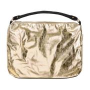 Metallic Soft Skuldertaske Light Gold