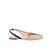 Ballerina Flats med udskæring