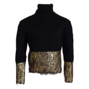 Sort Mohair Turtleneck Sweater