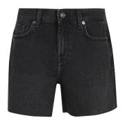 Jeans Shorts - Blå