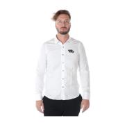 Afslappet Button-Up Skjorte