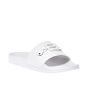 Slipper in white rubber