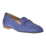 Loafer in blue suede