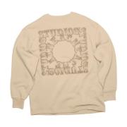 Beige Bomuld Cirkus Sweatshirt