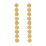 Courage Waterproof Multi Dot Statement Earring 18 Carat Gold