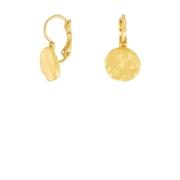 Nostalgia Diagonal French Hook Earring Gold Plating