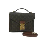 Pre-owned Canvas louis-vuitton-tasker