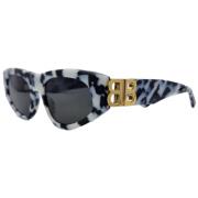 Animal Print D-Frame Solbriller