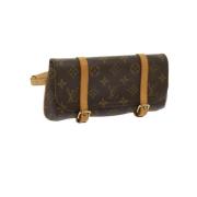 Pre-owned Canvas louis-vuitton-tasker