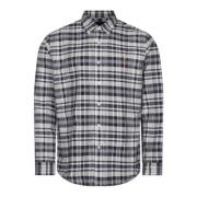 CUSTOM FIT PLAID OXFORD SHIRT Checked