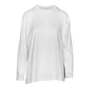 Langærmet Jersey T-shirt med Sløjfe