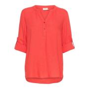 Enkel Bluse Top T-Shirt Cayenne