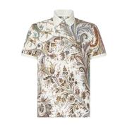 Paisley Print Polo Shirt