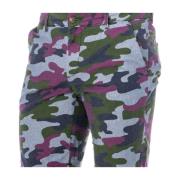Multifarvet Camouflage Bermuda Shorts