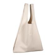 Canvas Bomuld Vasket Tote Taske