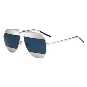 Split 1 Sunglasses in Palladium/Blue