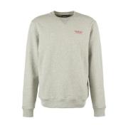 Crew Neck Sweatshirt Gråmeleret