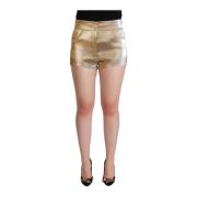 Guld Metallic Hot Pants
