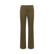 Straight Leg Cotton Twill Bukser