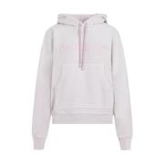 Rosa Lilla Hættetrøje Sweatshirt