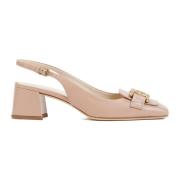 Rosa Nappa Læder Pumps