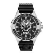 Carbon Fiber Skull Watch