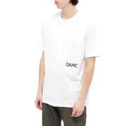 Abstrakt Grafisk Strik T-shirt