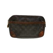 Pre-owned Canvas louis-vuitton-tasker